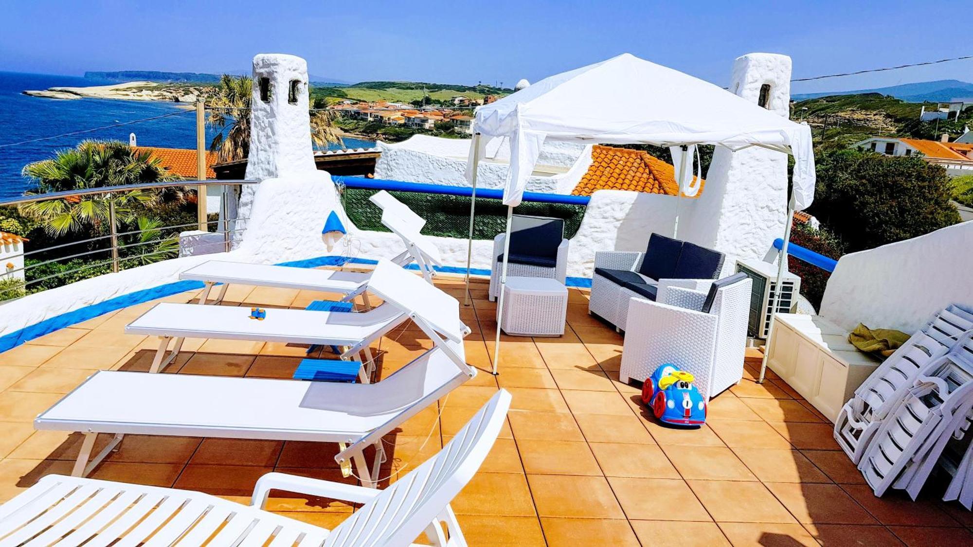 Villa Manuela Sul Mare С'Аркиту Кулиери Екстериор снимка